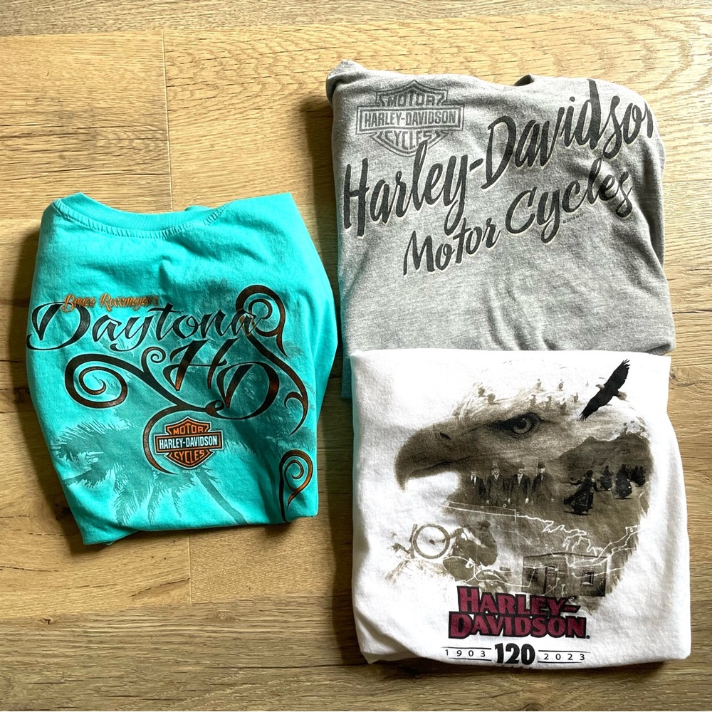 Harley Davidson Womens T Shirt Bundle